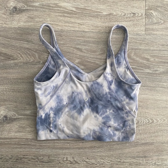 Lululemon Align tank iced iris diamond dye Sz 6 - Picture 3 of 8